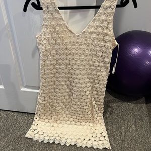Cream color dress